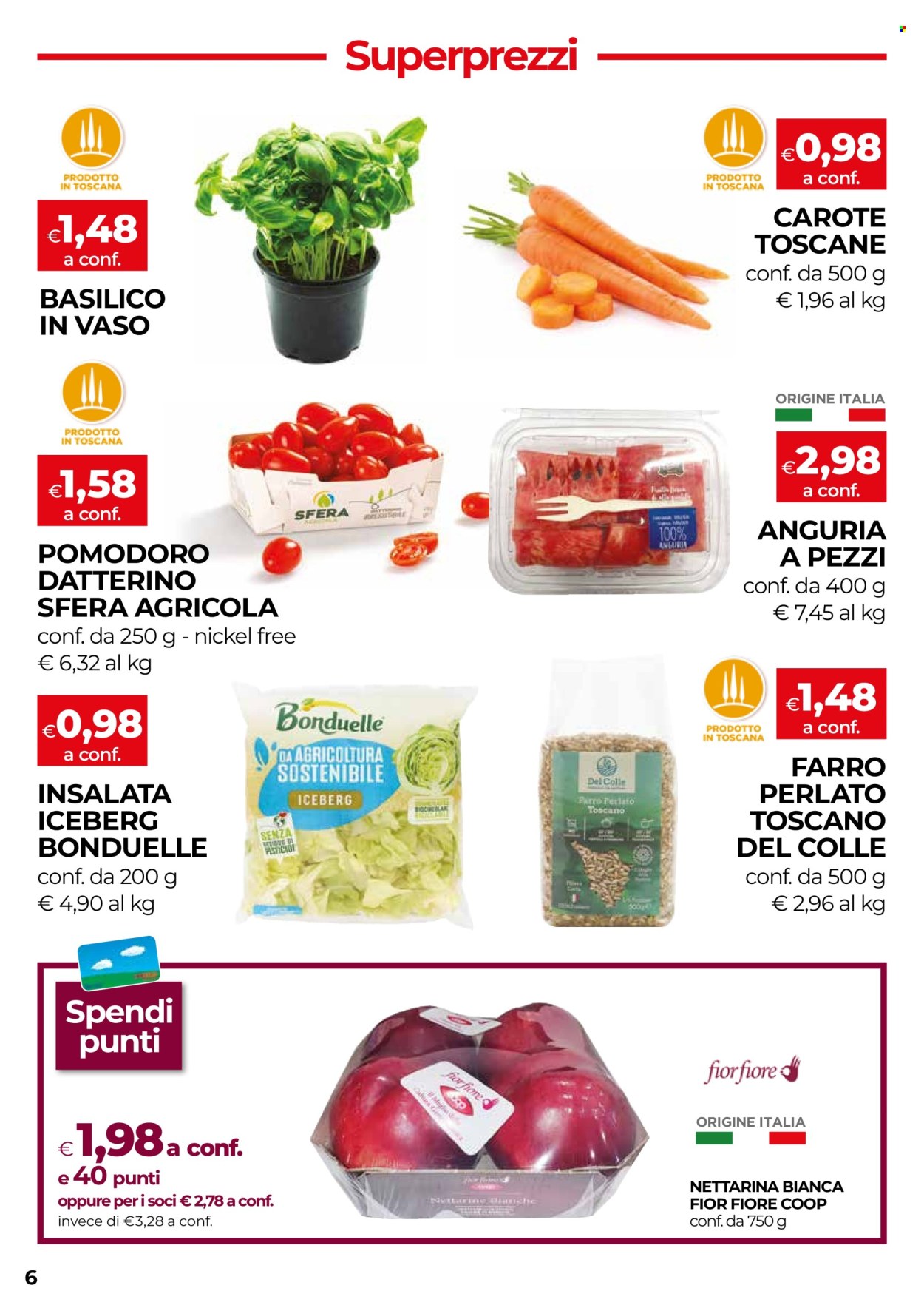 Volantino Coop - 7/8/2025 - 20/8/2025. Pagina 6