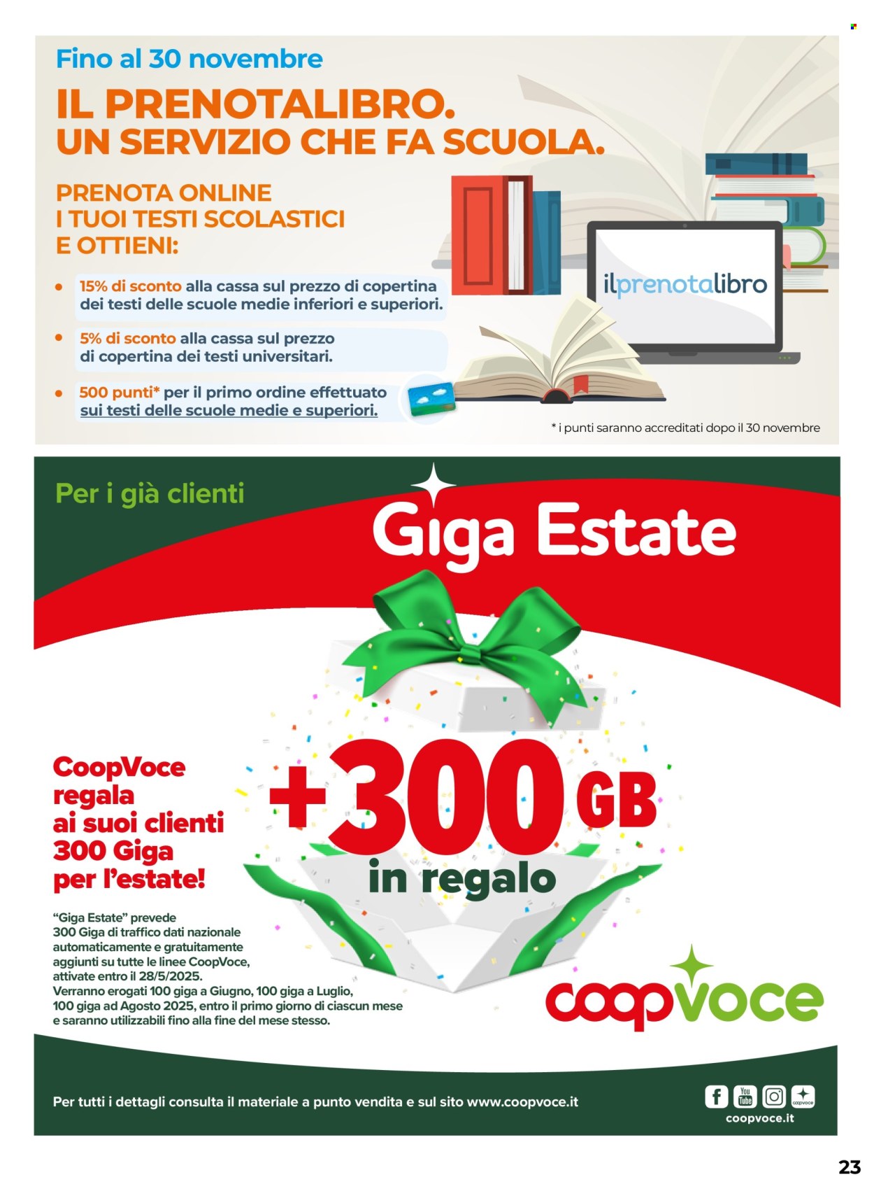 Volantino Coop - 7/8/2025 - 20/8/2025. Pagina 23