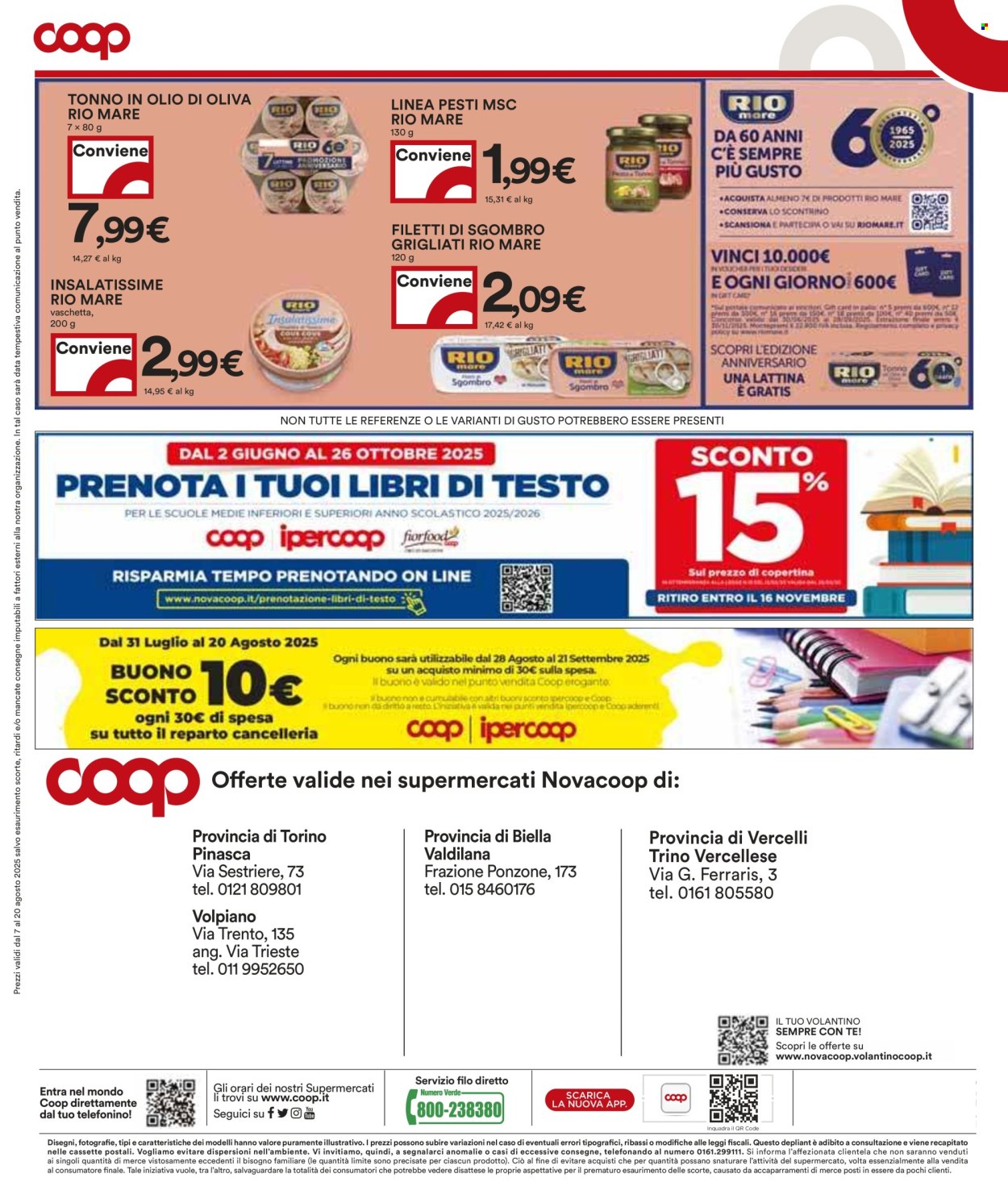 Volantino Coop - 7/8/2025 - 20/8/2025. Pagina 18