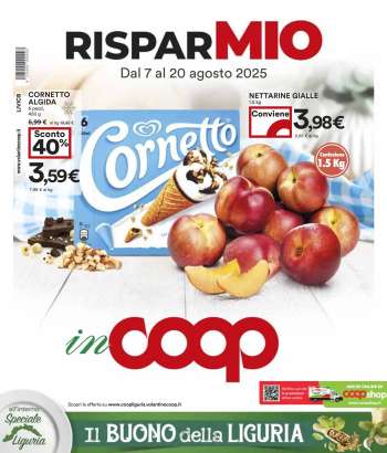 Volantino Coop - 7/8/2025 - 20/8/2025.