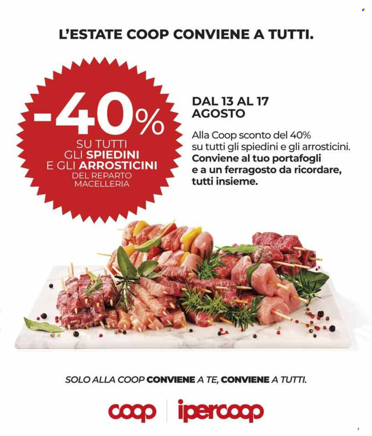 Volantino Coop - 7/8/2025 - 20/8/2025. Pagina 3