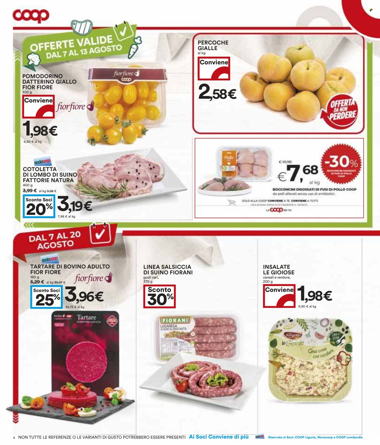 Volantino Coop - 7/8/2025 - 20/8/2025. Pagina 4