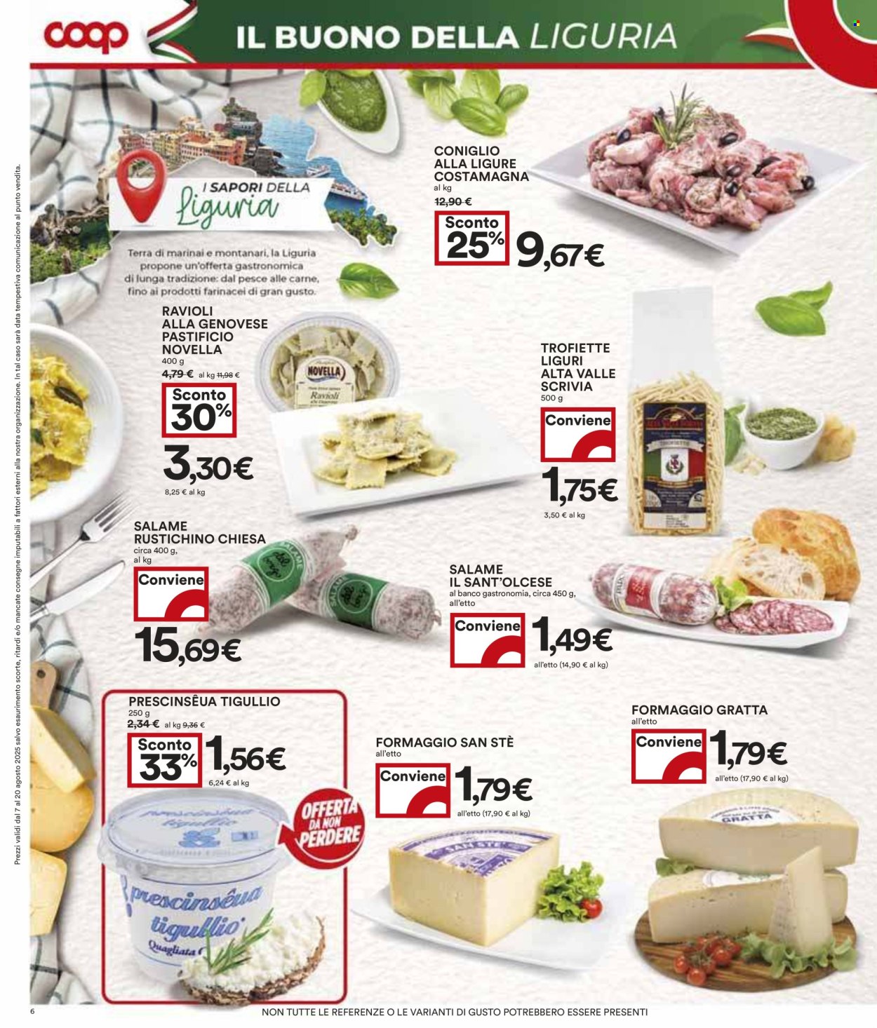 Volantino Coop - 7/8/2025 - 20/8/2025. Pagina 6