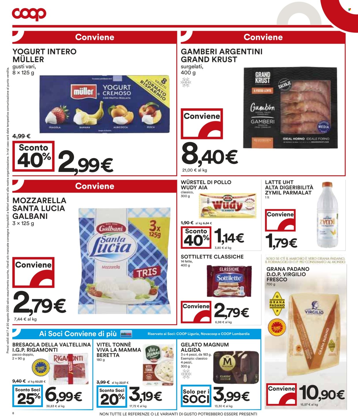 Volantino Coop - 7/8/2025 - 20/8/2025. Pagina 8