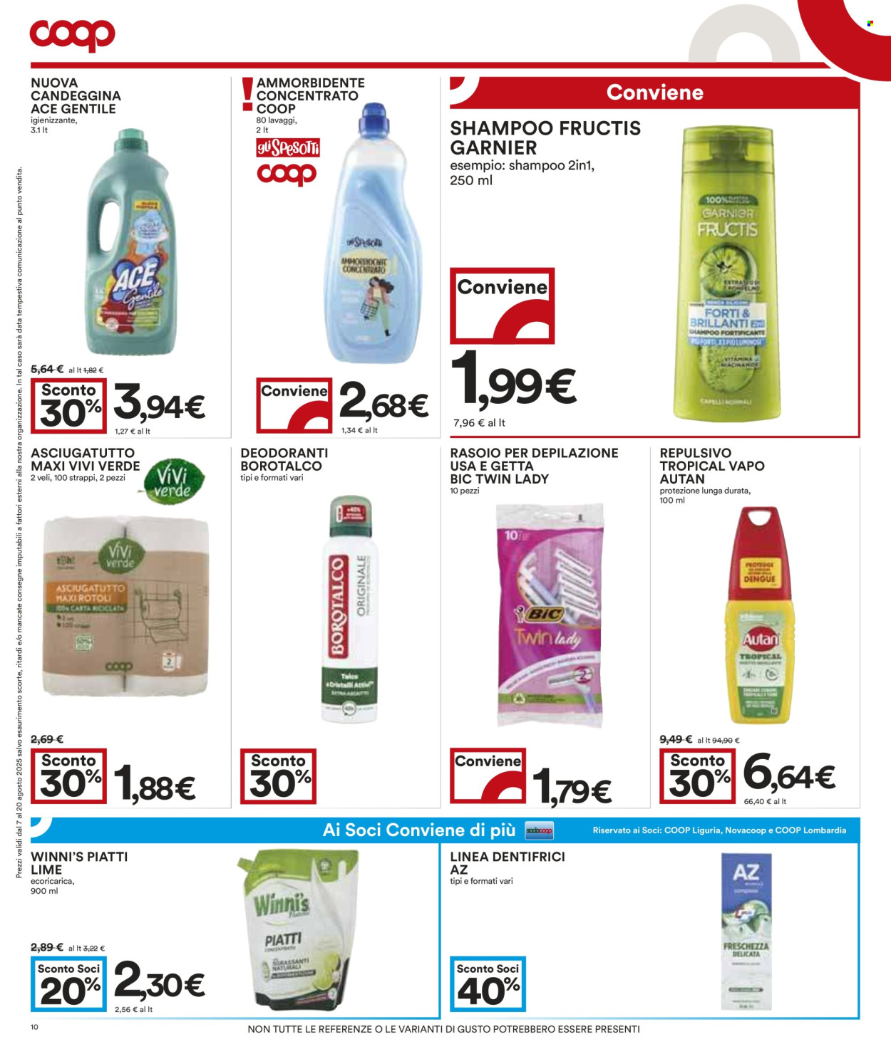 Volantino Coop - 7/8/2025 - 20/8/2025. Pagina 10