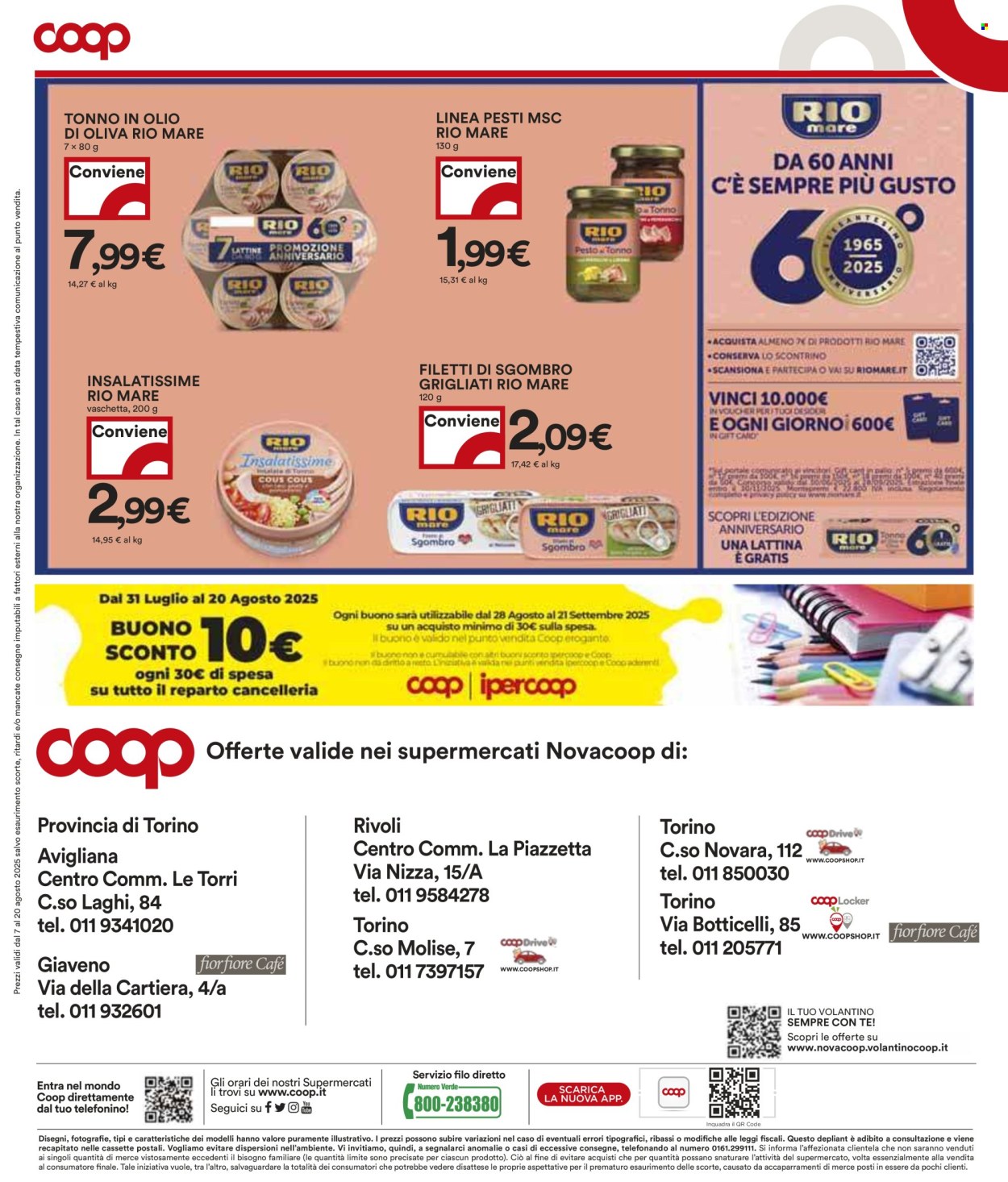 Volantino Coop - 7/8/2025 - 20/8/2025. Pagina 25