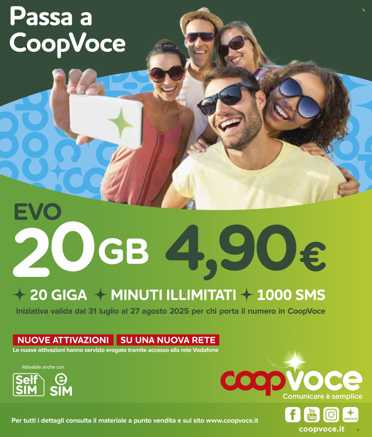 Volantino Coop - 7/8/2025 - 20/8/2025. Pagina 11