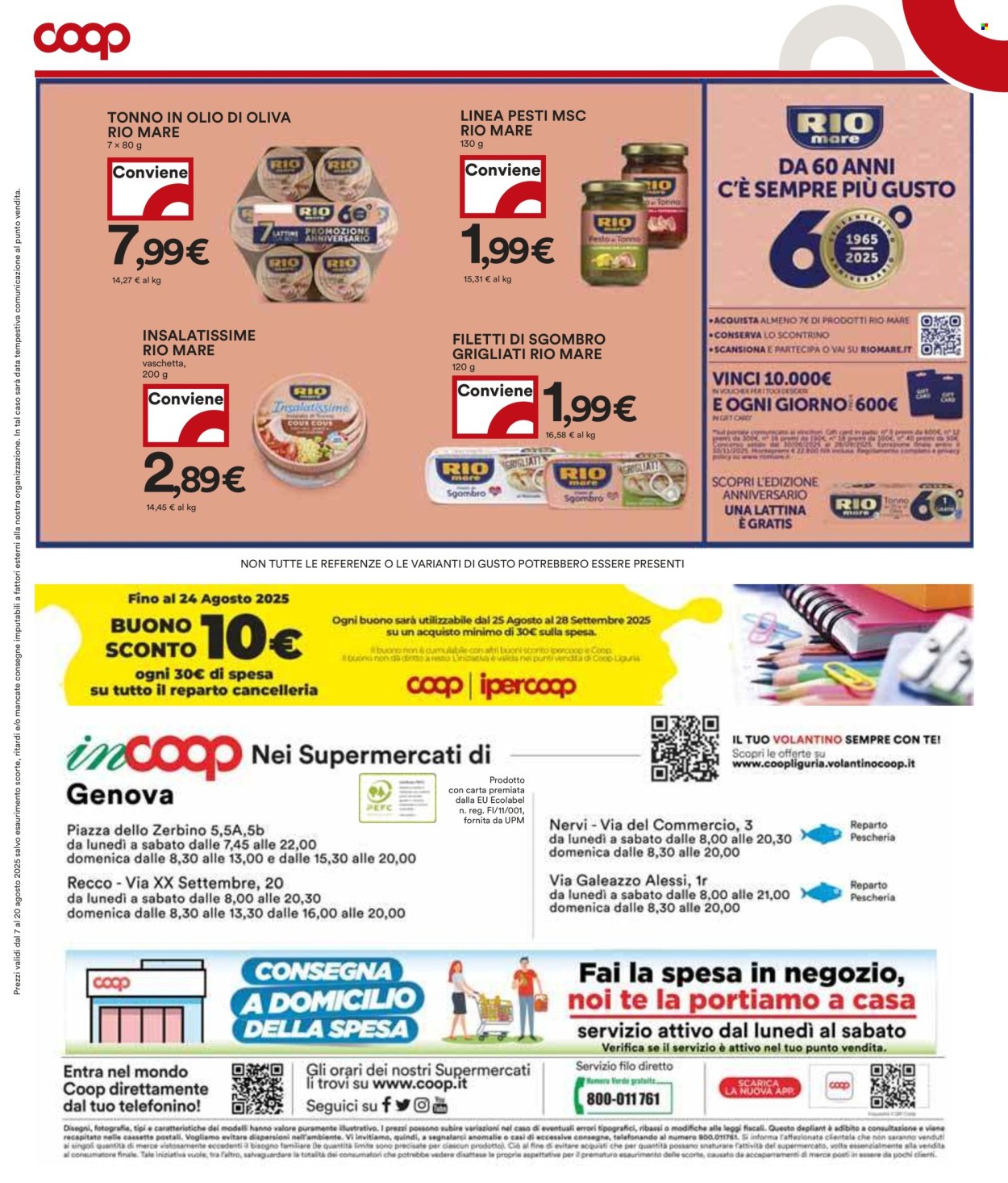 Volantino Coop - 7/8/2025 - 20/8/2025. Pagina 13