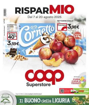 Volantino Coop - 7/8/2025 - 20/8/2025.