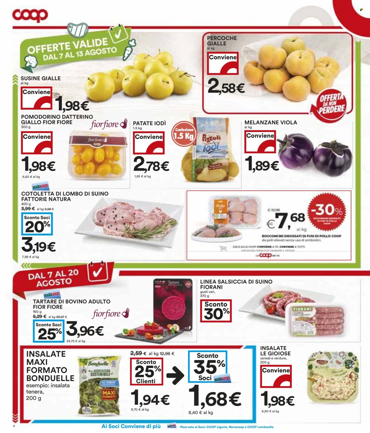 Volantino Coop - 7/8/2025 - 20/8/2025. Pagina 4