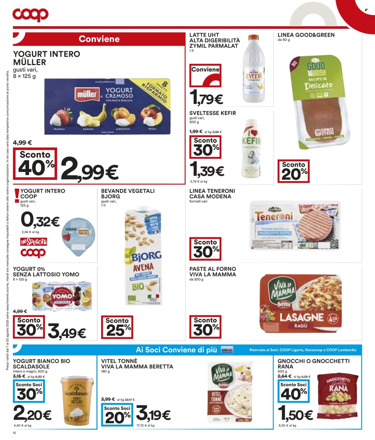 Volantino Coop - 7/8/2025 - 20/8/2025. Pagina 12