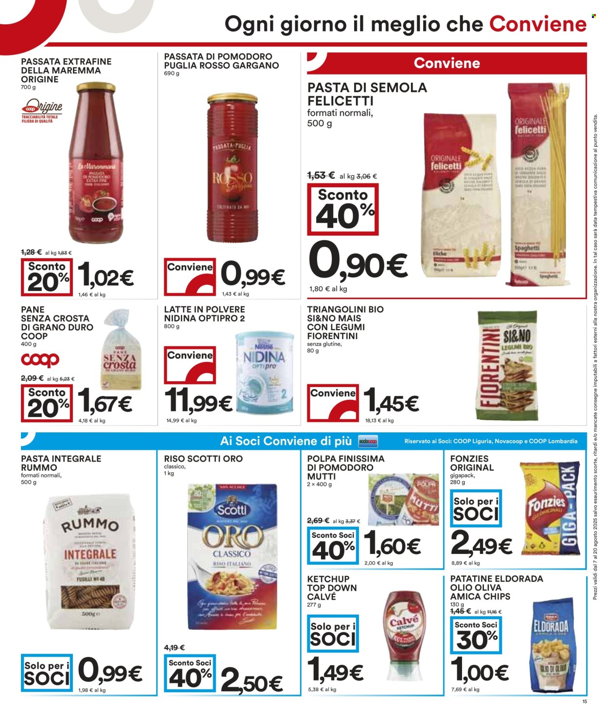 Volantino Coop - 7/8/2025 - 20/8/2025. Pagina 15