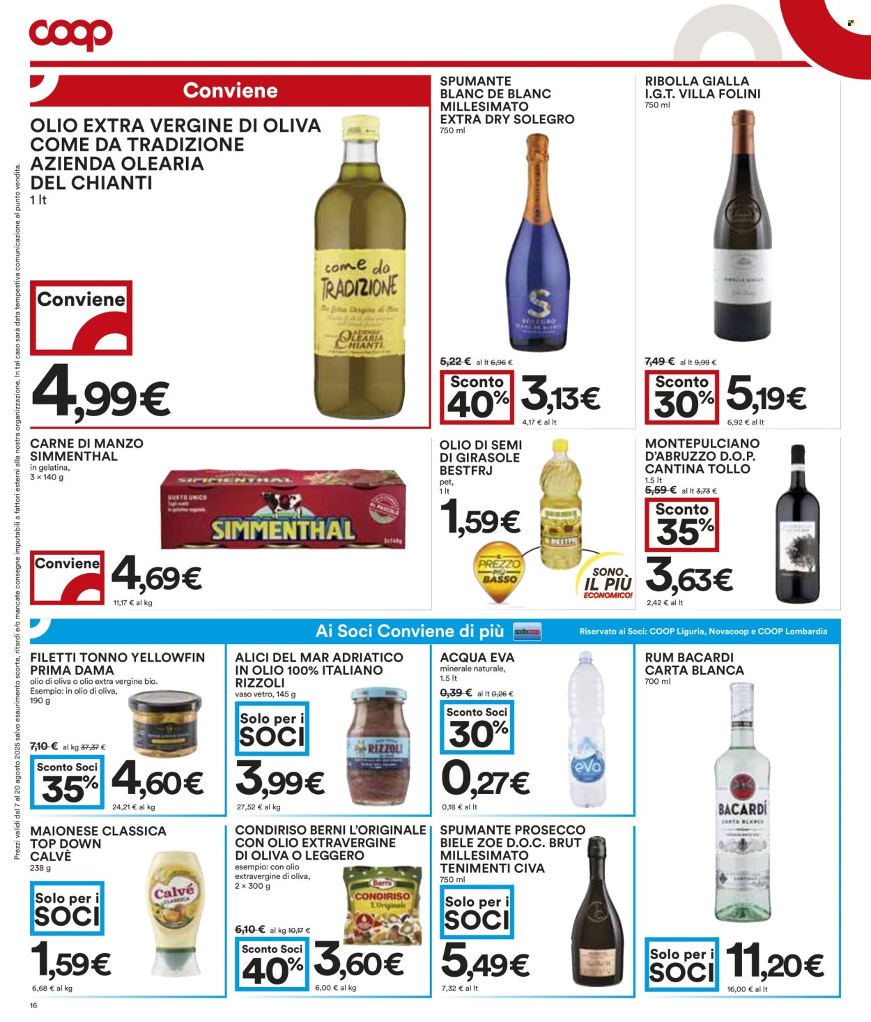 Volantino Coop - 7/8/2025 - 20/8/2025. Pagina 16