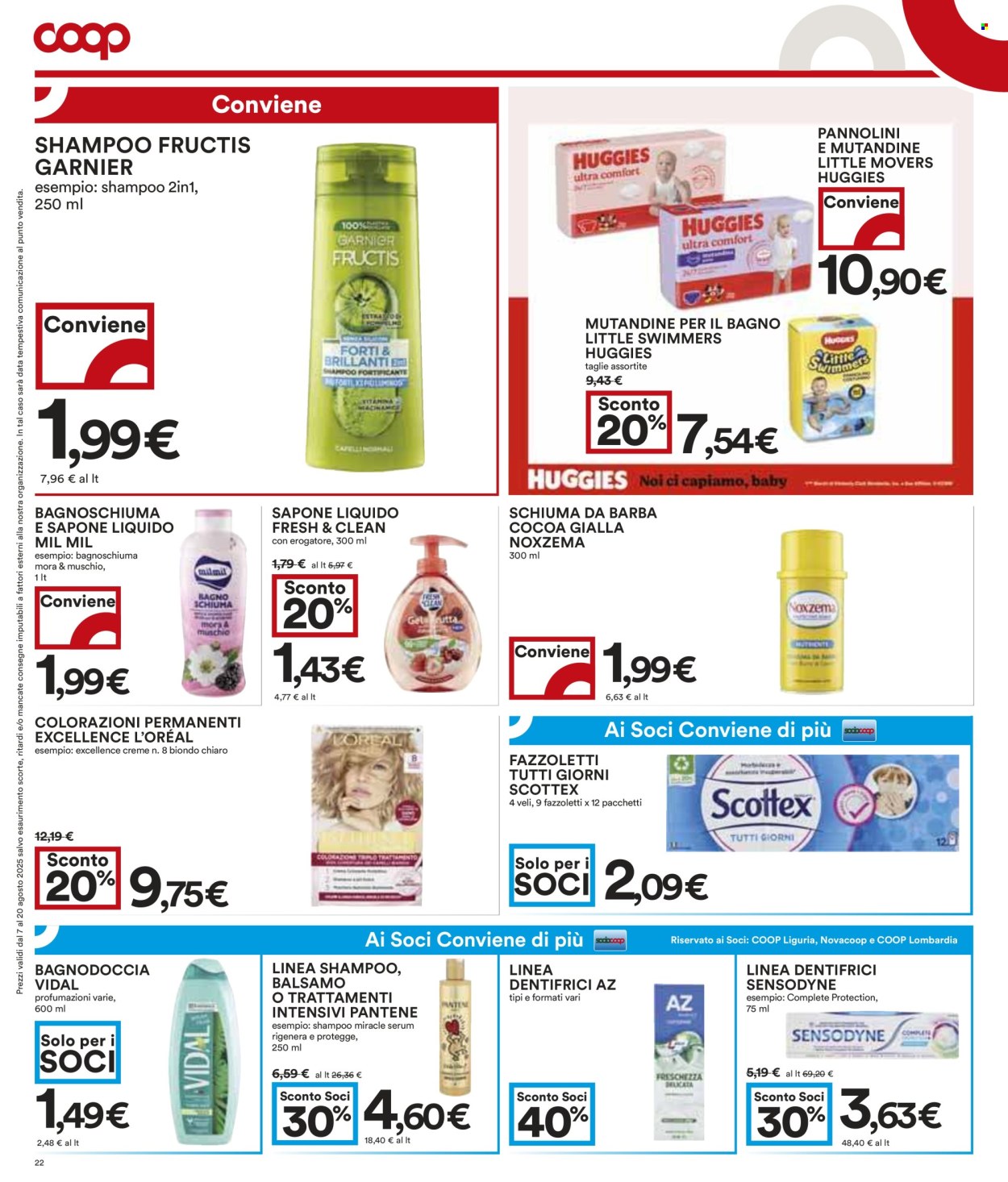 Volantino Coop - 7/8/2025 - 20/8/2025. Pagina 22