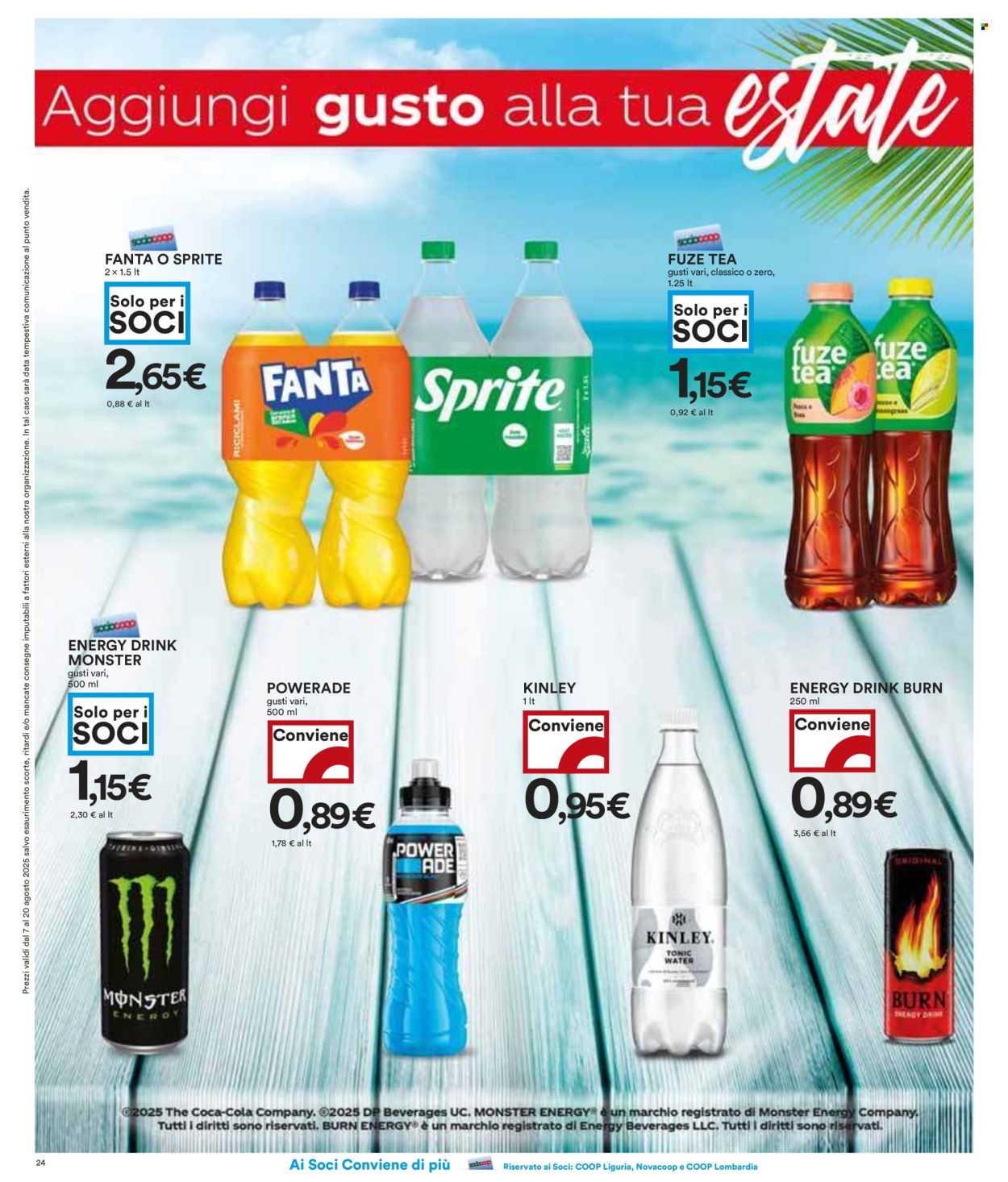 Volantino Coop - 7/8/2025 - 20/8/2025. Pagina 24