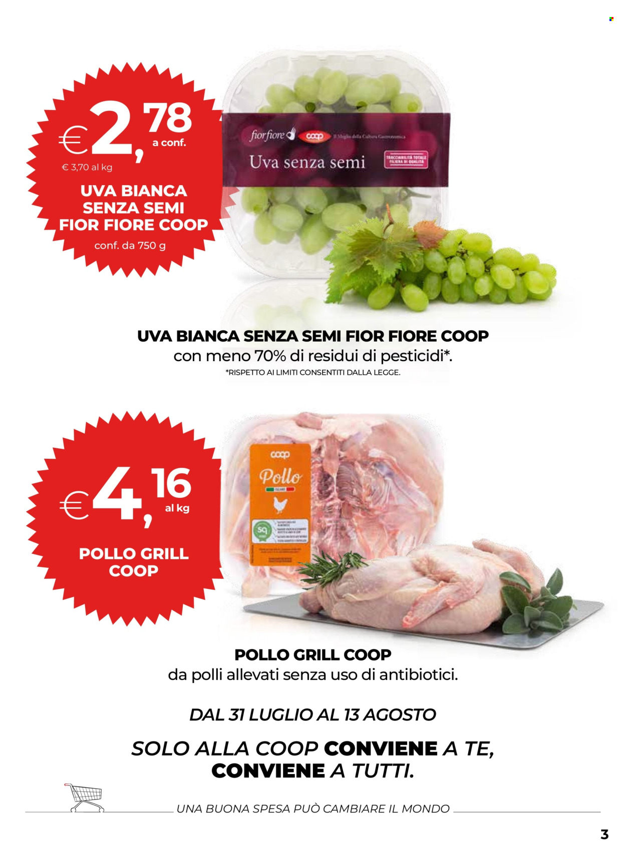 Volantino Coop - 7/8/2025 - 20/8/2025. Pagina 3