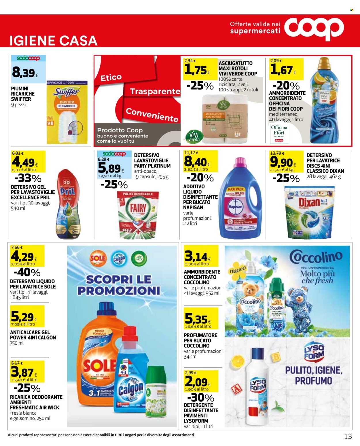 Volantino Coop - 7/8/2025 - 20/8/2025. Pagina 13