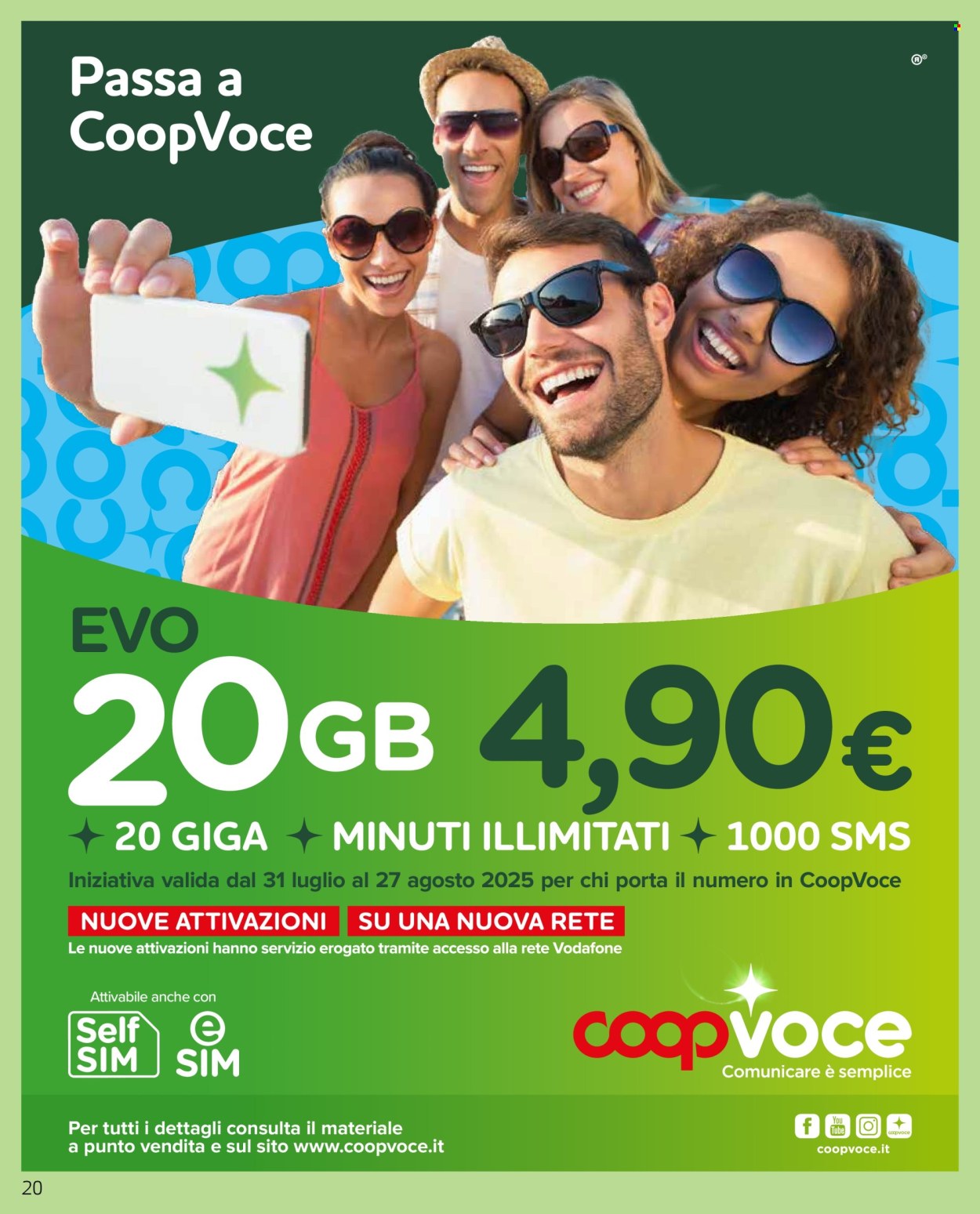 Volantino Coop - 7/8/2025 - 20/8/2025. Pagina 20