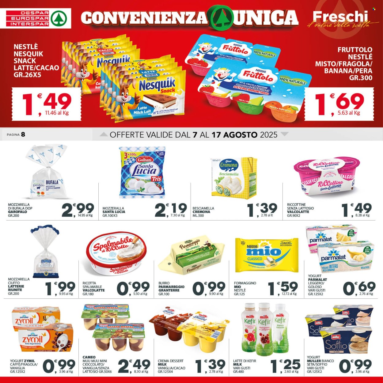 Volantino Despar - 7/8/2025 - 17/8/2025. Pagina 8