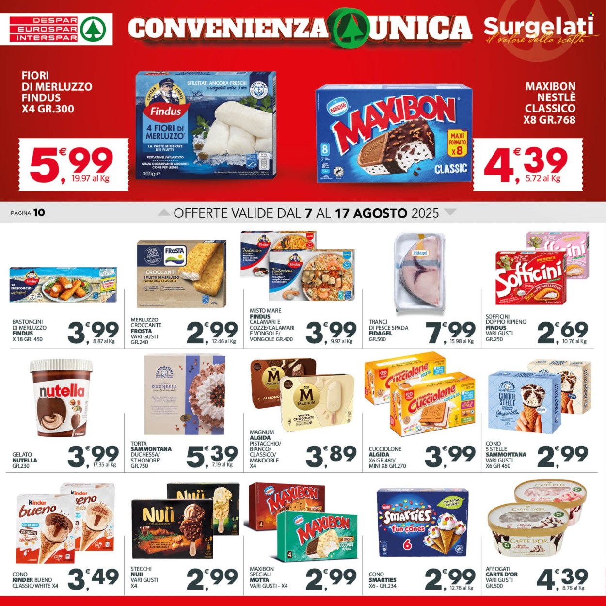 Volantino Despar - 7/8/2025 - 17/8/2025. Pagina 10