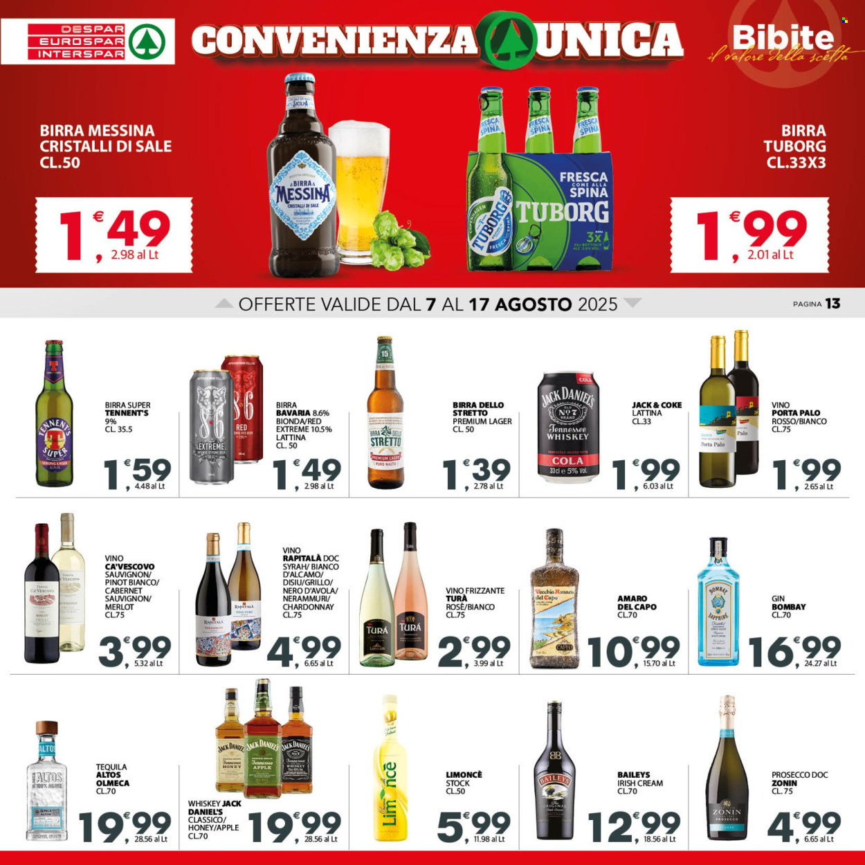 Volantino Despar - 7/8/2025 - 17/8/2025. Pagina 13