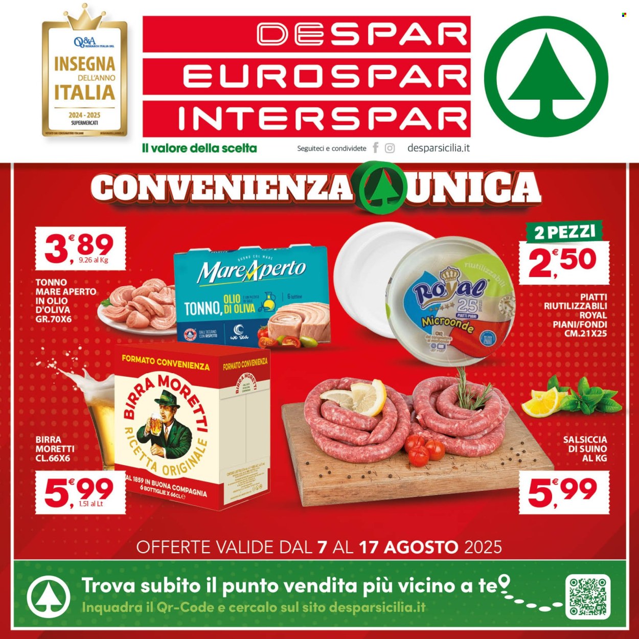Volantino Despar - 7/8/2025 - 17/8/2025. Pagina 20