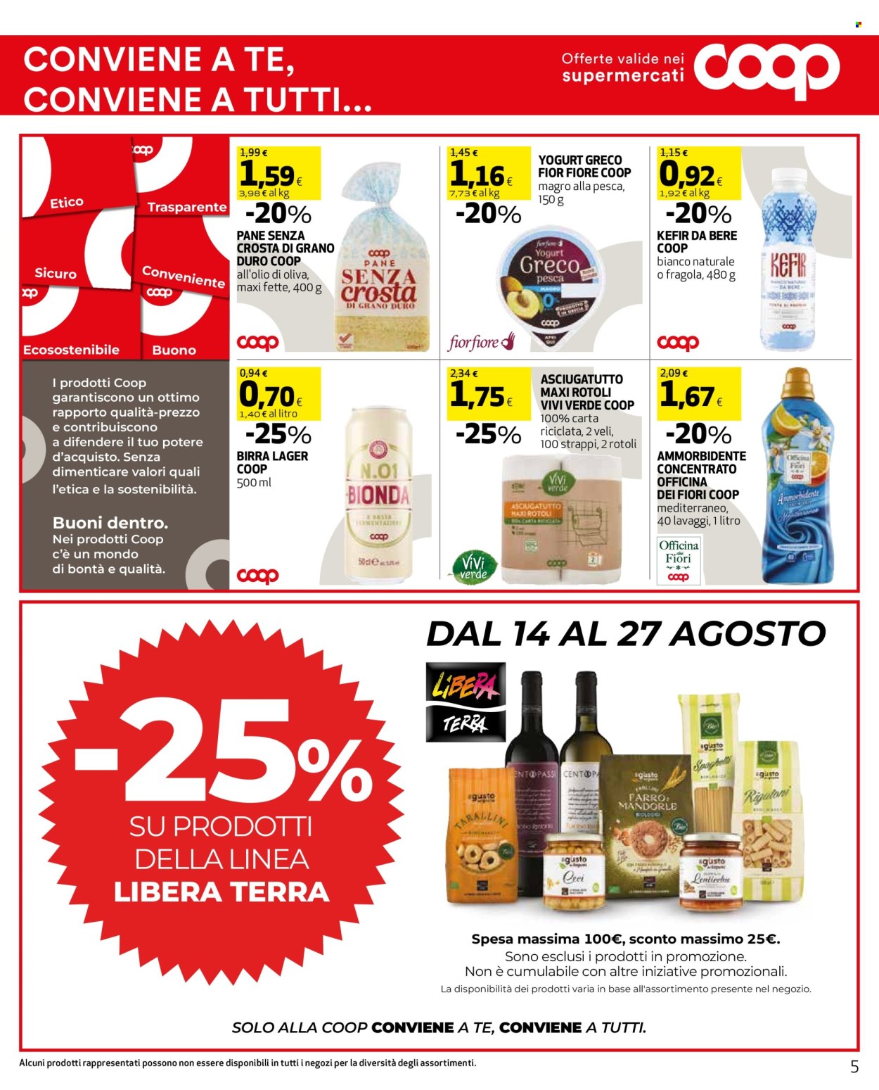 Volantino Coop - 7/8/2025 - 20/8/2025. Pagina 5