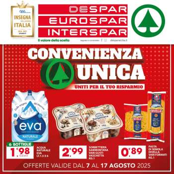 Volantino Interspar - 7/8/2025 - 17/8/2025.
