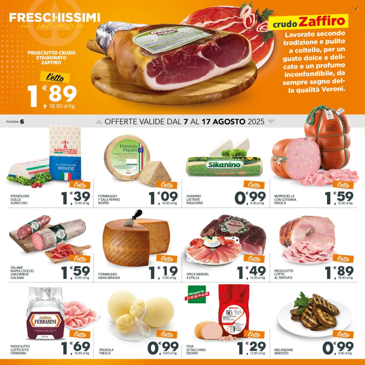 Volantino Interspar - 7/8/2025 - 17/8/2025. Pagina 6