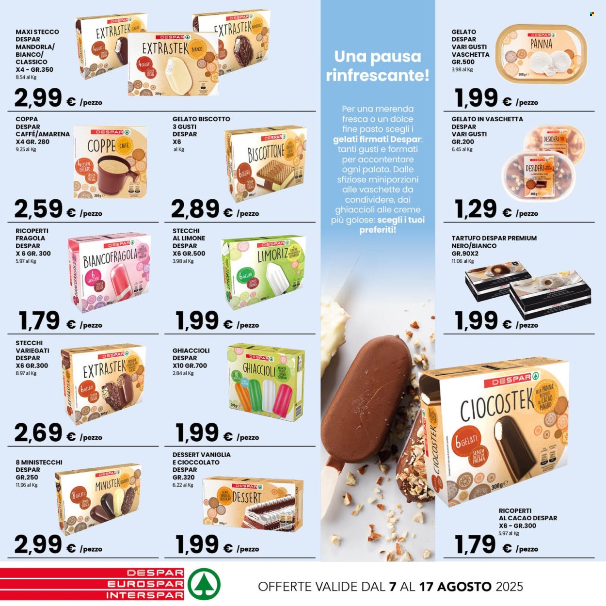 Volantino Interspar - 7/8/2025 - 17/8/2025. Pagina 11