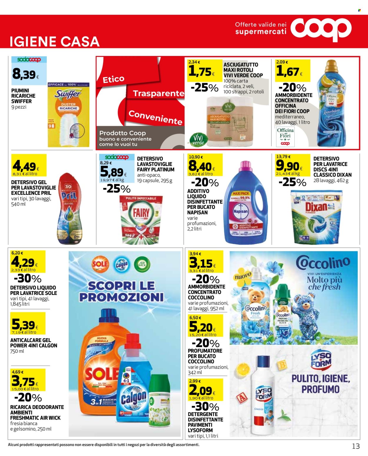 Volantino Coop - 7/8/2025 - 20/8/2025. Pagina 13