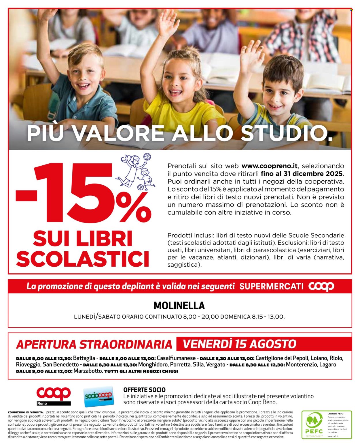 Volantino Coop - 7/8/2025 - 20/8/2025. Pagina 21