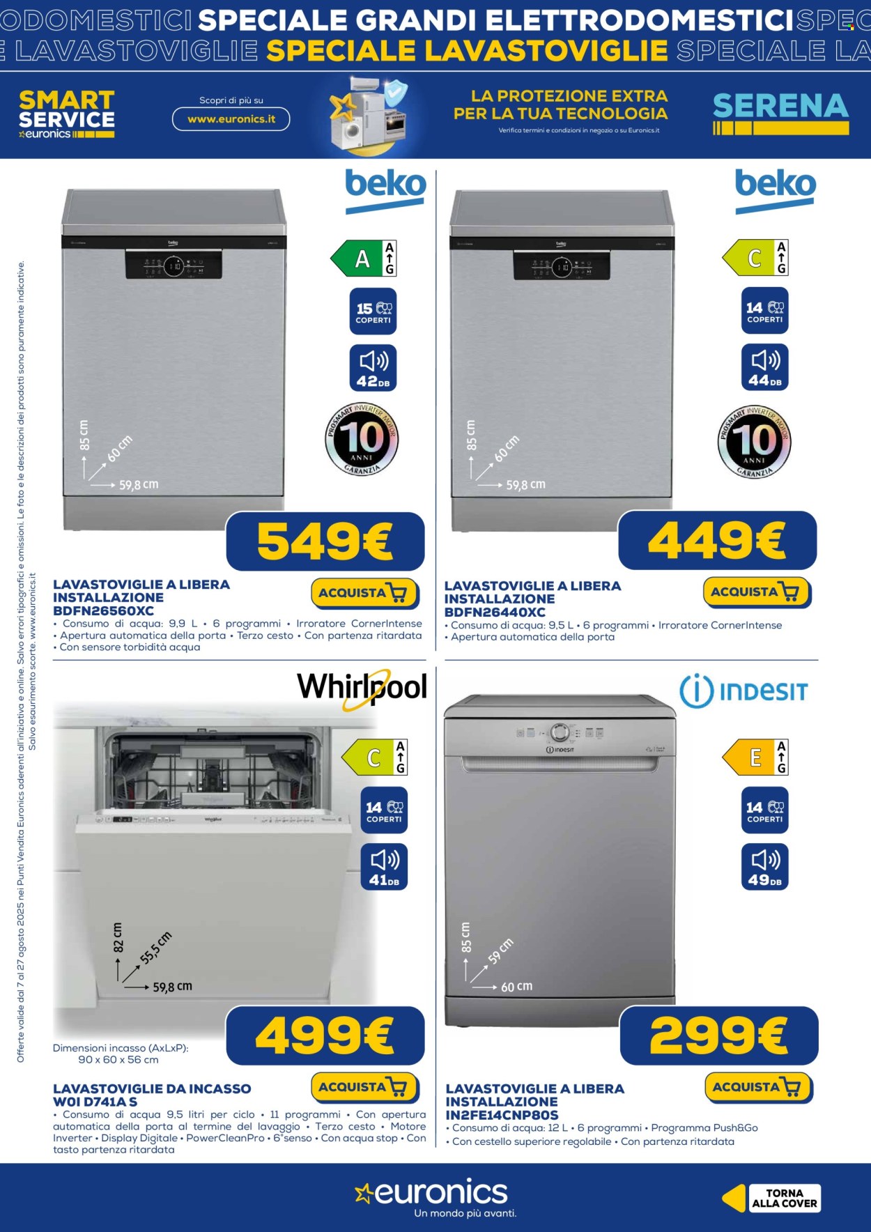 Volantino Euronics - 7/8/2025 - 27/8/2025. Pagina 3