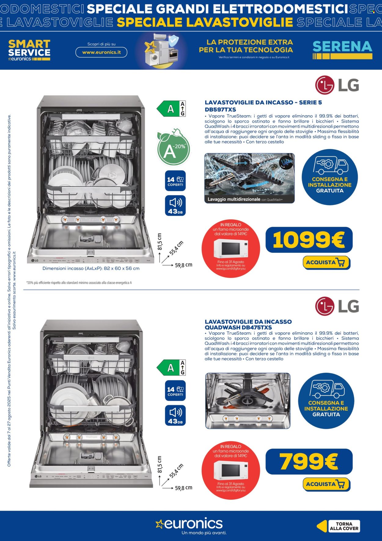 Volantino Euronics - 7/8/2025 - 27/8/2025. Pagina 8