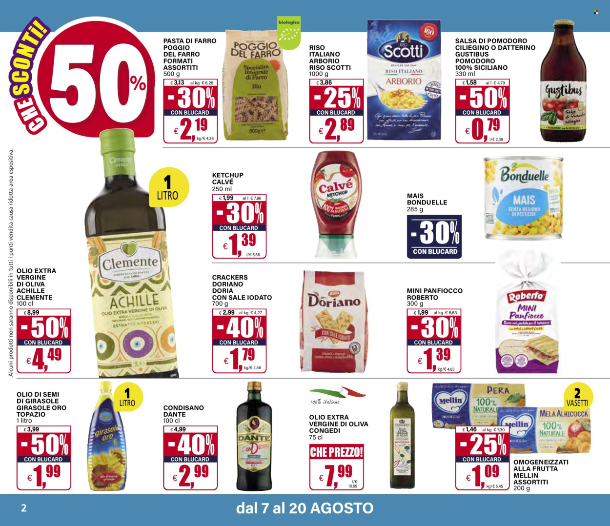Volantino Il Gigante - 7/8/2025 - 20/8/2025. Pagina 2