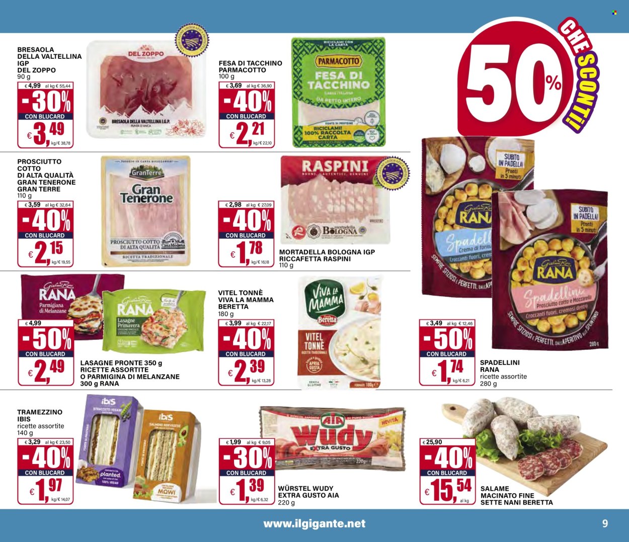 Volantino Il Gigante - 7/8/2025 - 20/8/2025. Pagina 9