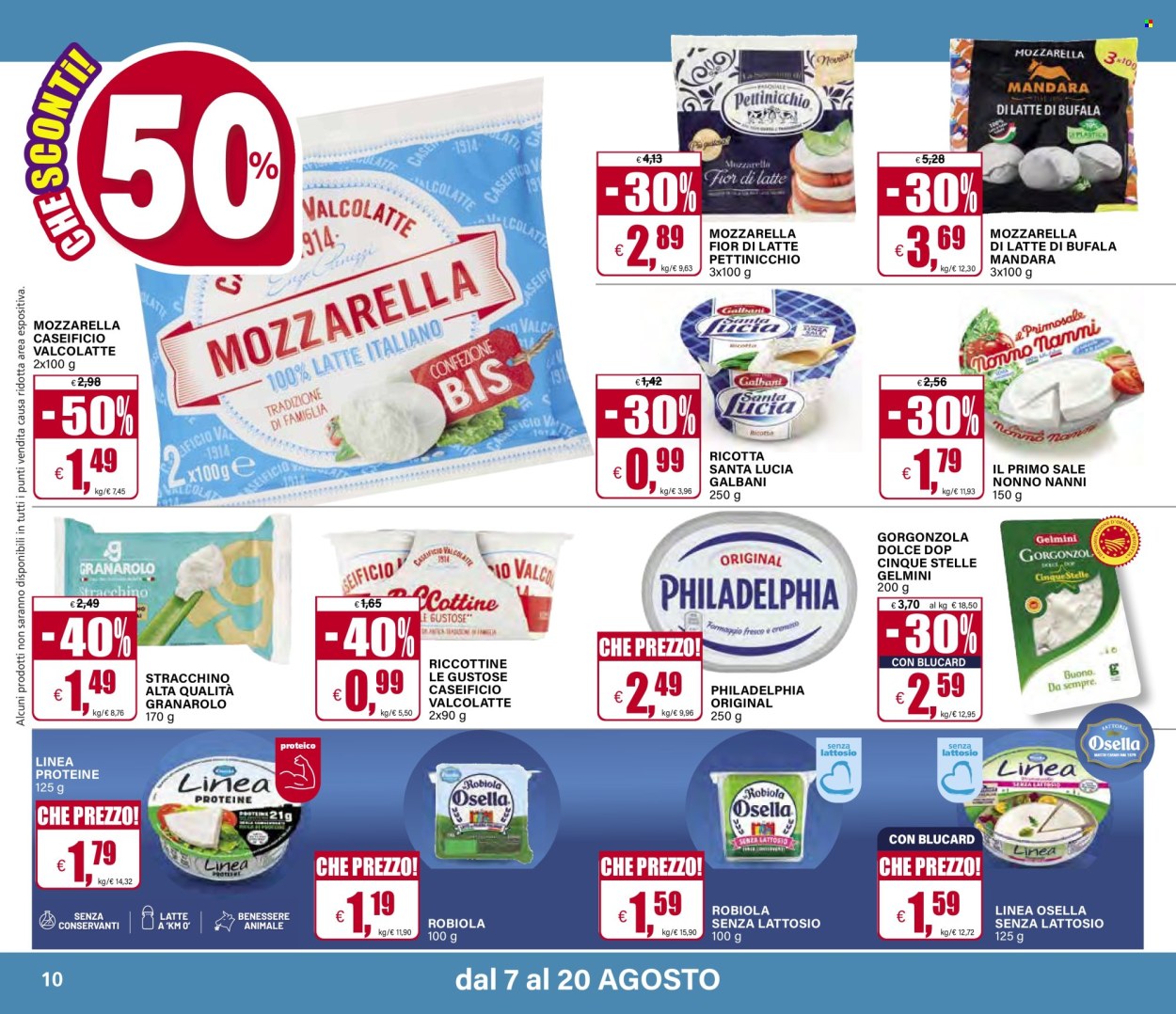 Volantino Il Gigante - 7/8/2025 - 20/8/2025. Pagina 10