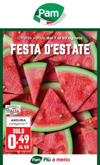 Volantino Pam Panorama - 7/8/2025 - 20/8/2025.