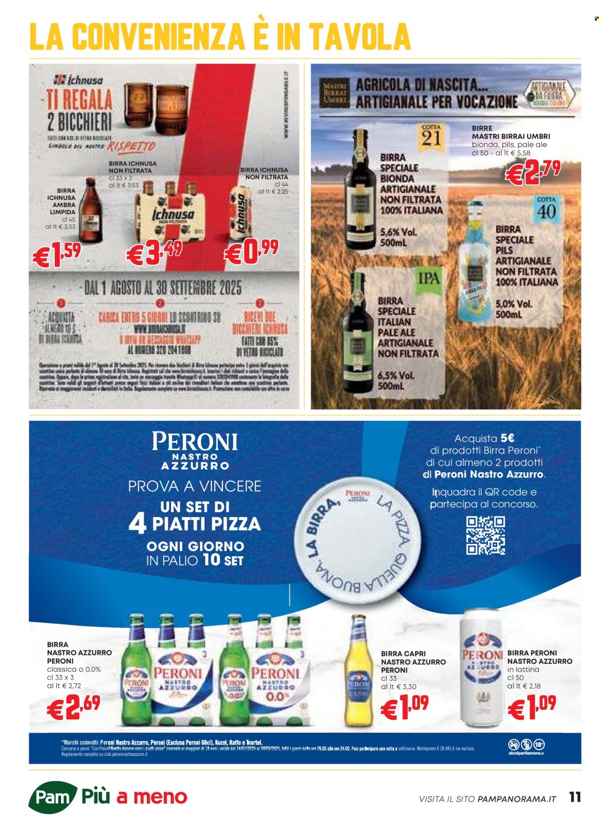 Volantino Pam Panorama - 7/8/2025 - 20/8/2025. Pagina 11