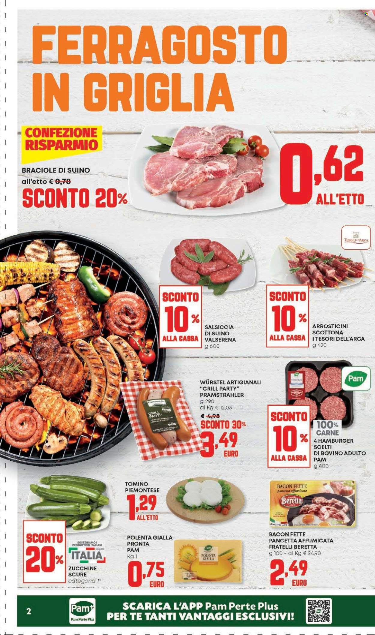 Volantino Pam Panorama - 7/8/2025 - 20/8/2025. Pagina 2