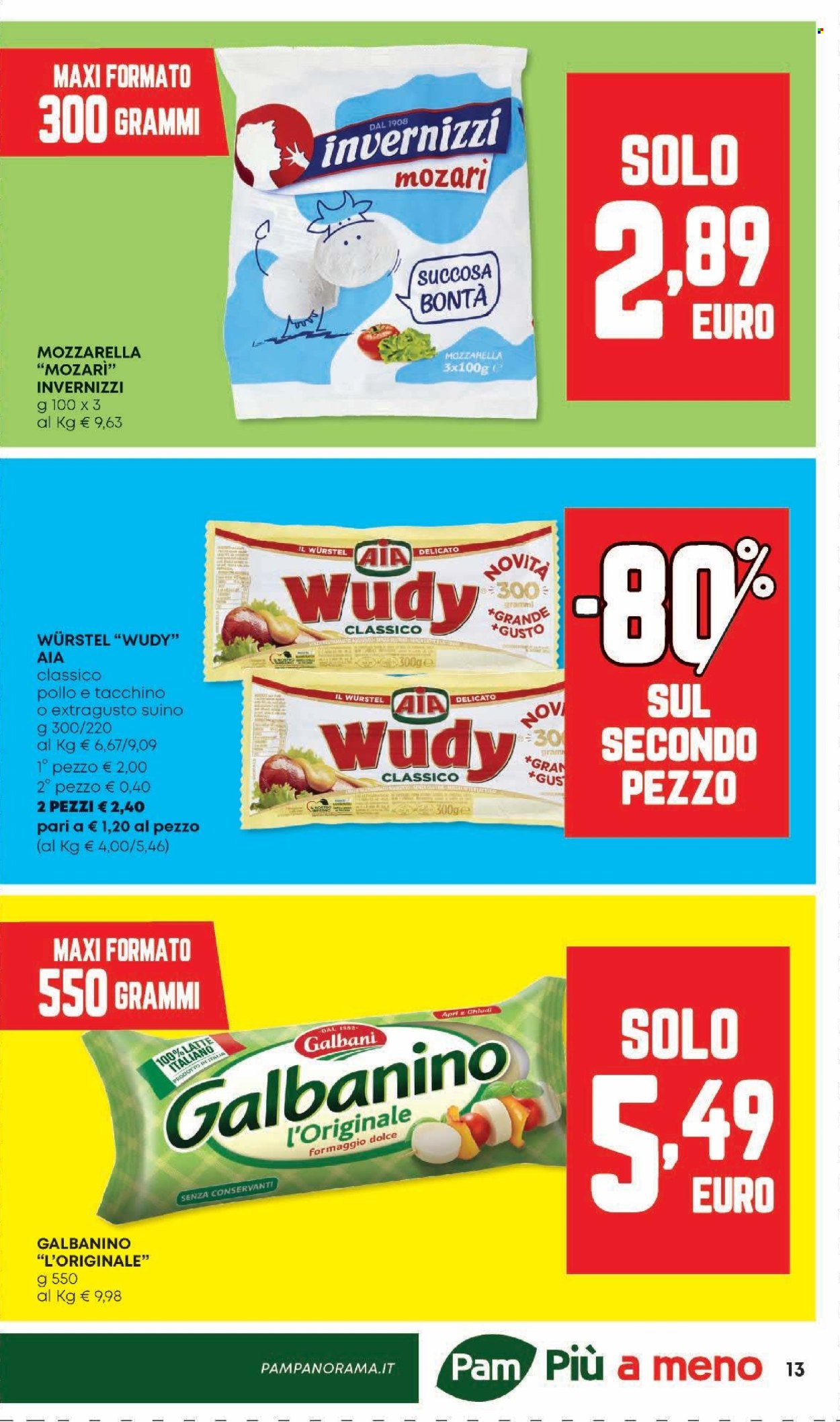 Volantino Pam Panorama - 7/8/2025 - 20/8/2025. Pagina 13