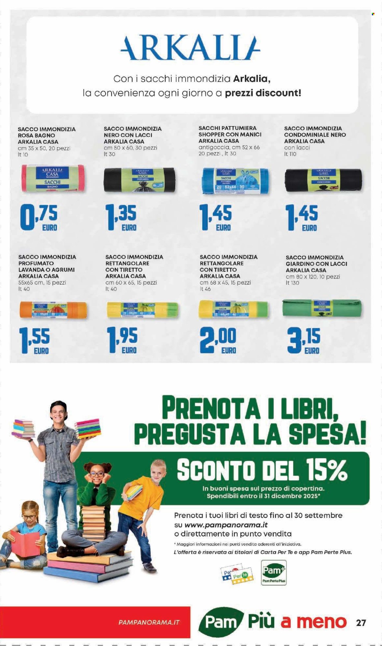 Volantino Pam Panorama - 7/8/2025 - 20/8/2025. Pagina 27