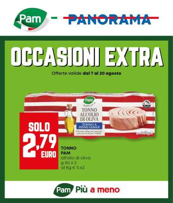 Volantino Pam Panorama - 7/8/2025 - 20/8/2025.