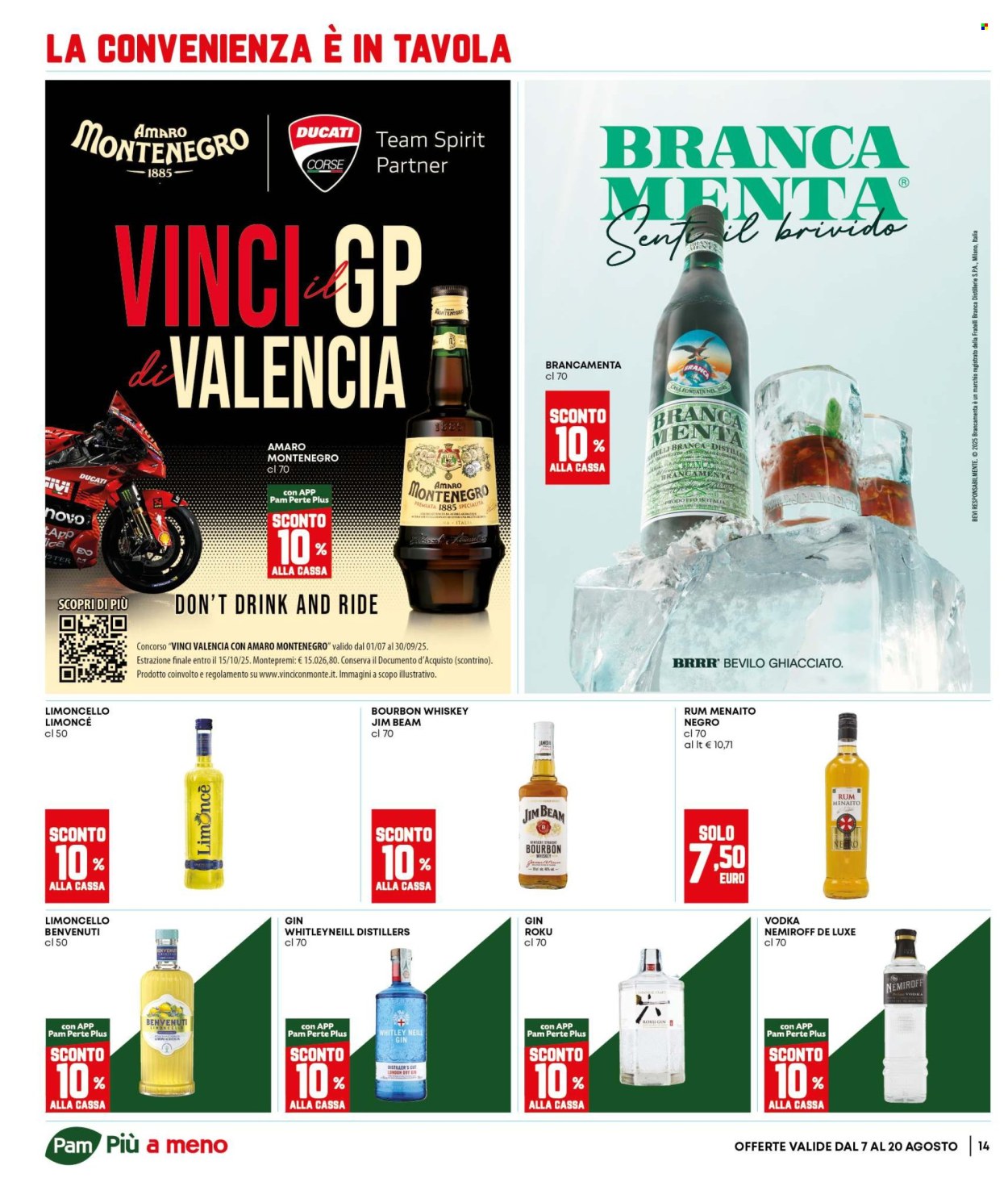 Volantino Pam Panorama - 7/8/2025 - 20/8/2025. Pagina 14