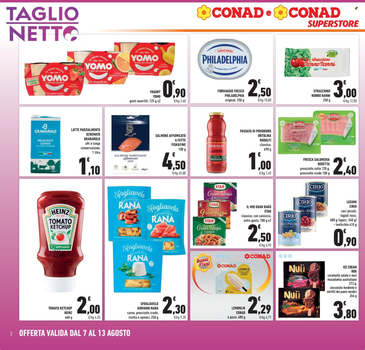 Volantino Conad Superstore - 7/8/2025 - 13/8/2025. Pagina 2