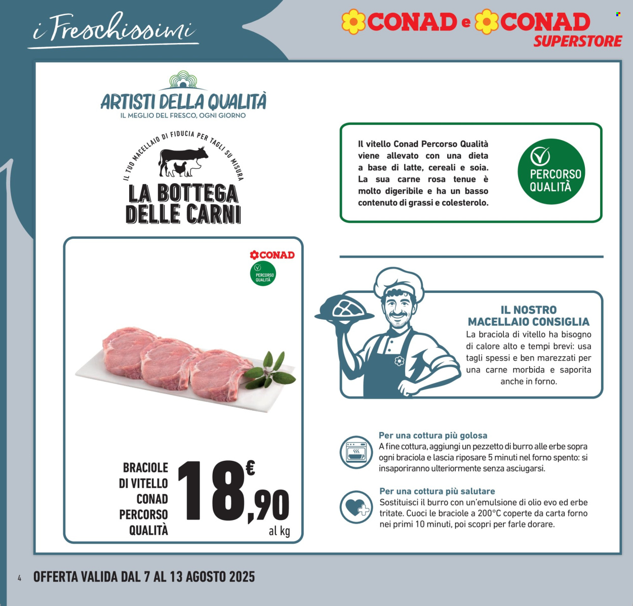 Volantino Conad Superstore - 7/8/2025 - 13/8/2025. Pagina 4