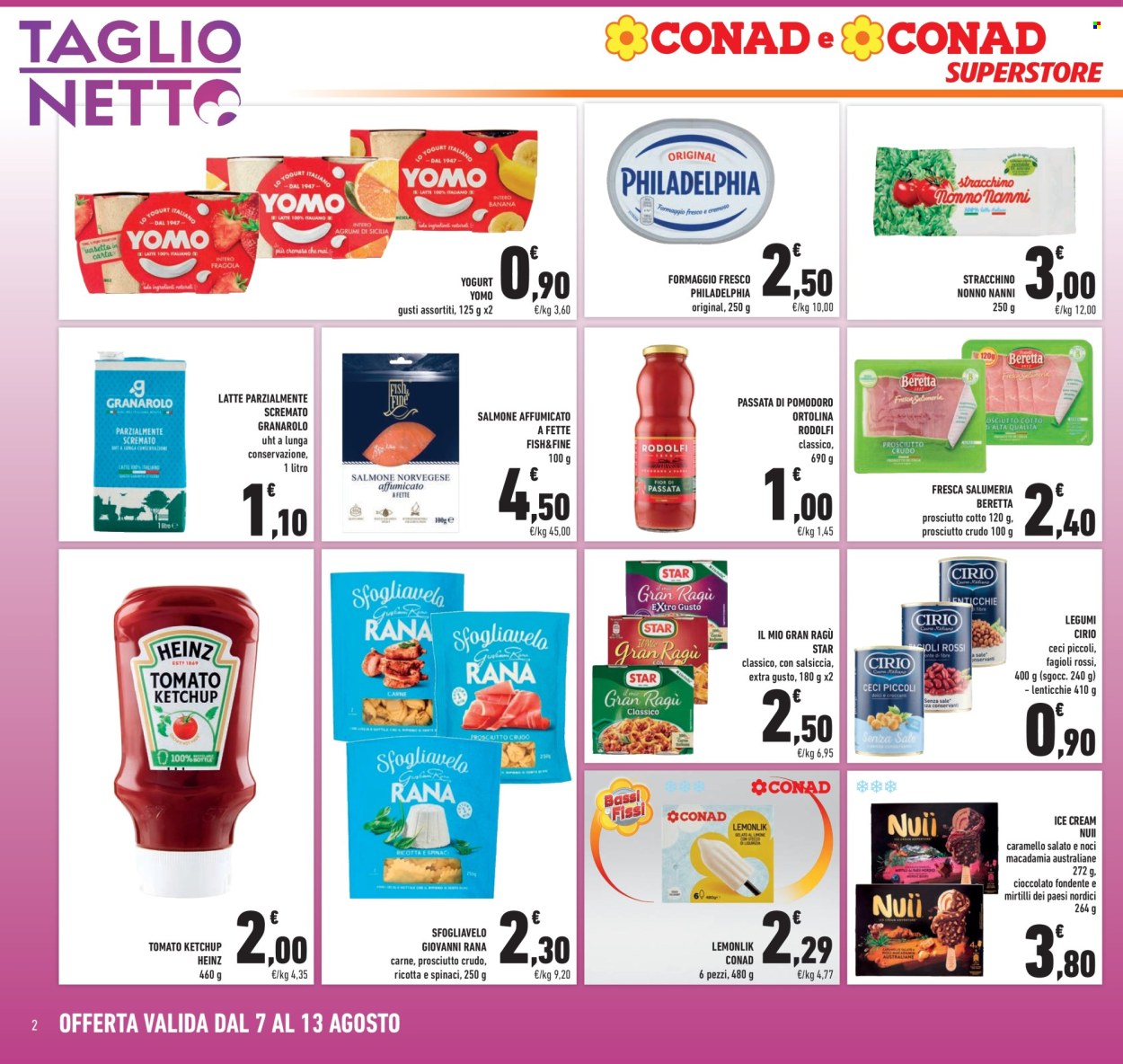 Volantino Conad Superstore - 7/8/2025 - 13/8/2025. Pagina 2