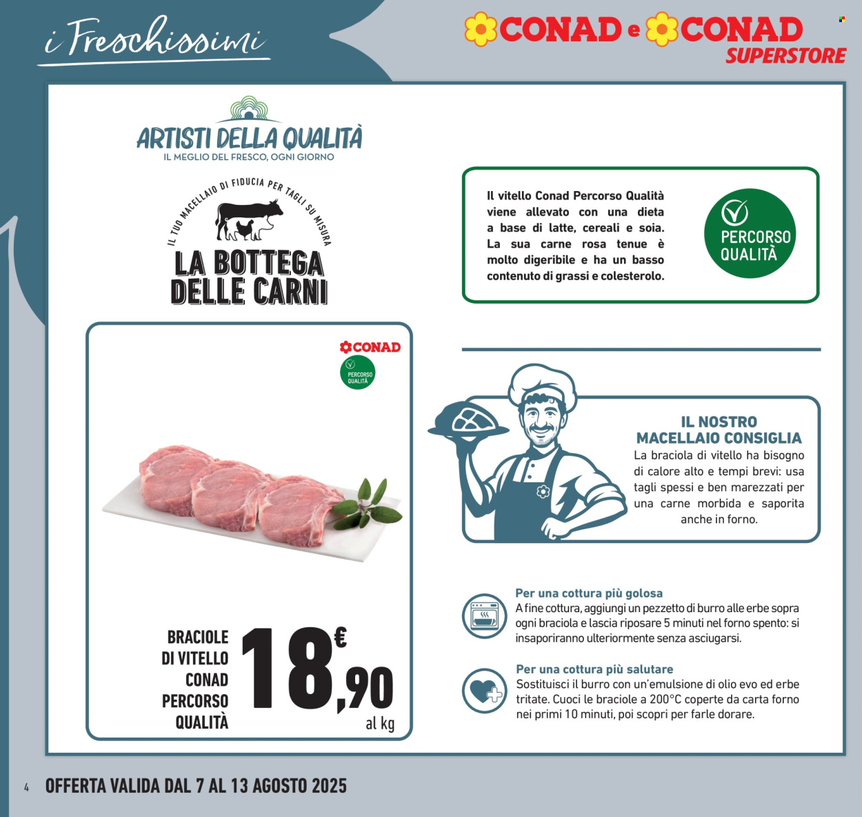 Volantino Conad Superstore - 7/8/2025 - 13/8/2025. Pagina 4