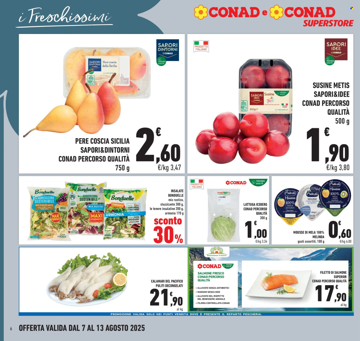 Volantino Conad Superstore - 7/8/2025 - 13/8/2025. Pagina 6