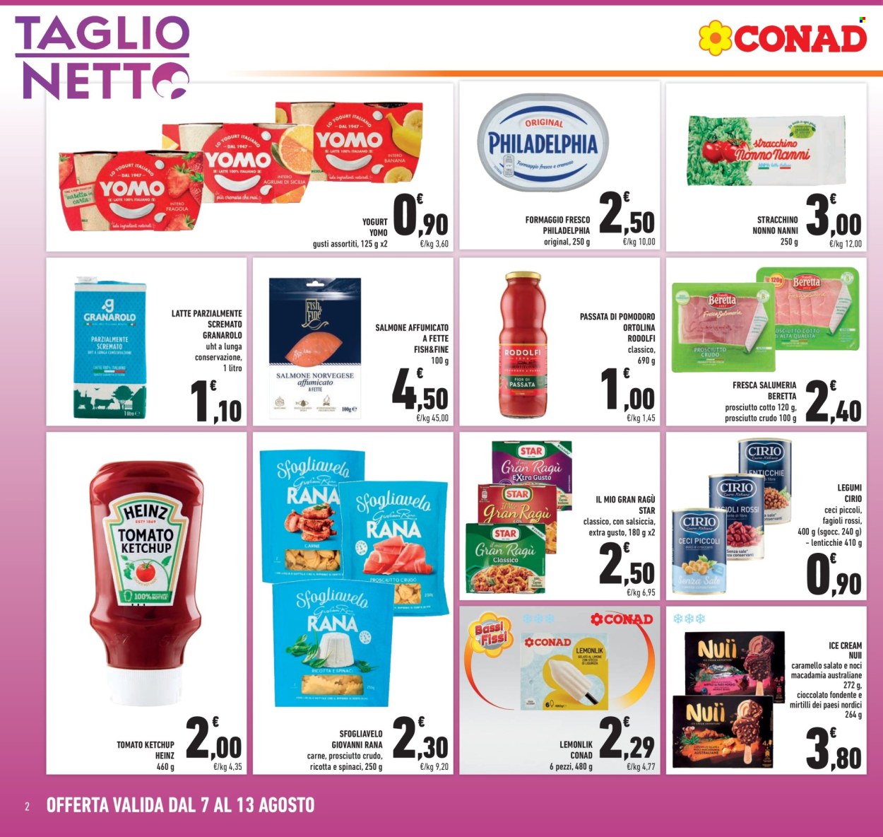 Volantino Conad - 7/8/2025 - 13/8/2025. Pagina 2